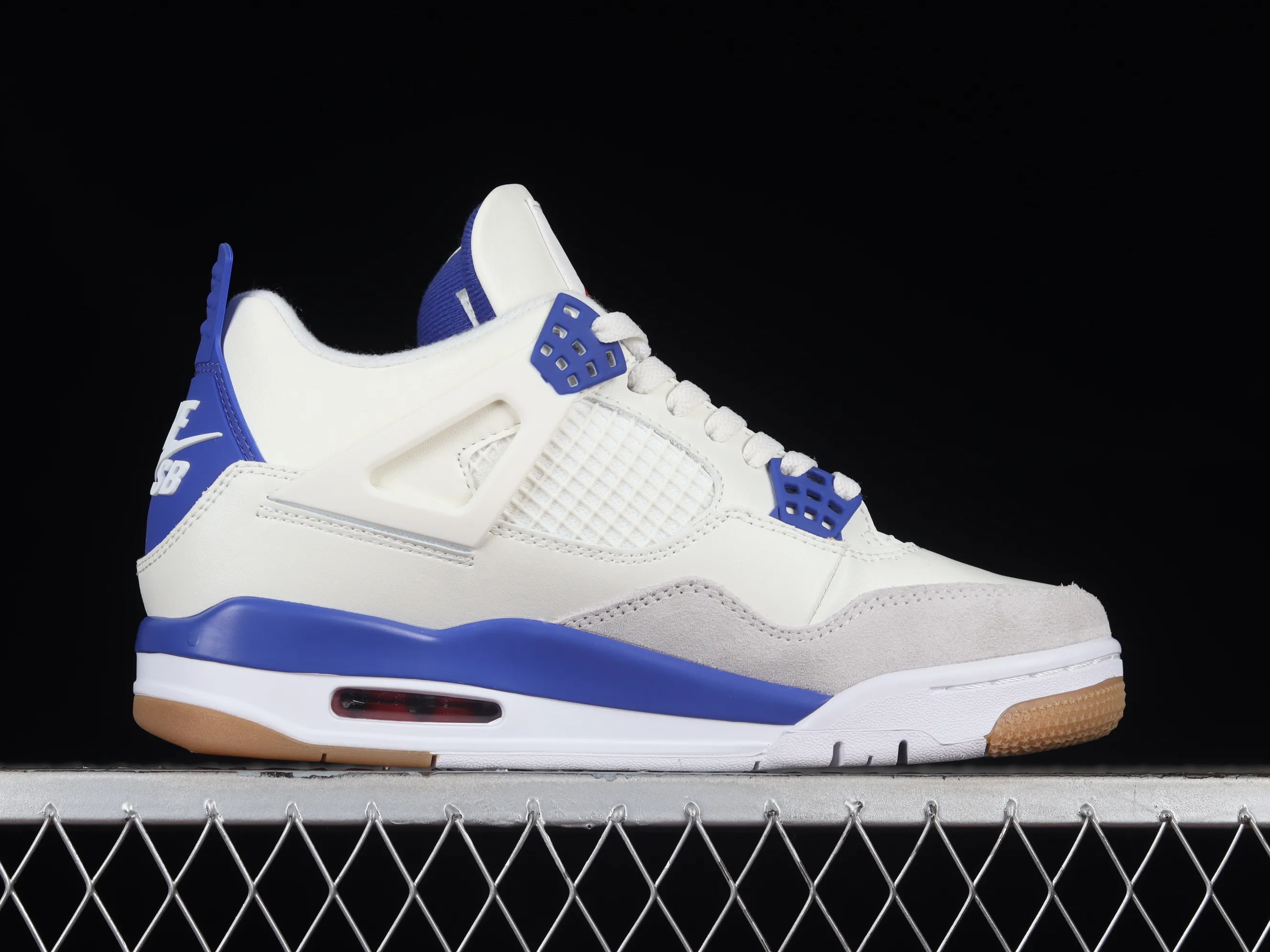 All categories Air Jordan Jordan series basketball shoes Air Jordan 4 Nike SB x Jordan Air Jordan 4 "Sapphire" AJ4 Joe 4 joint sapphire DR5415-102